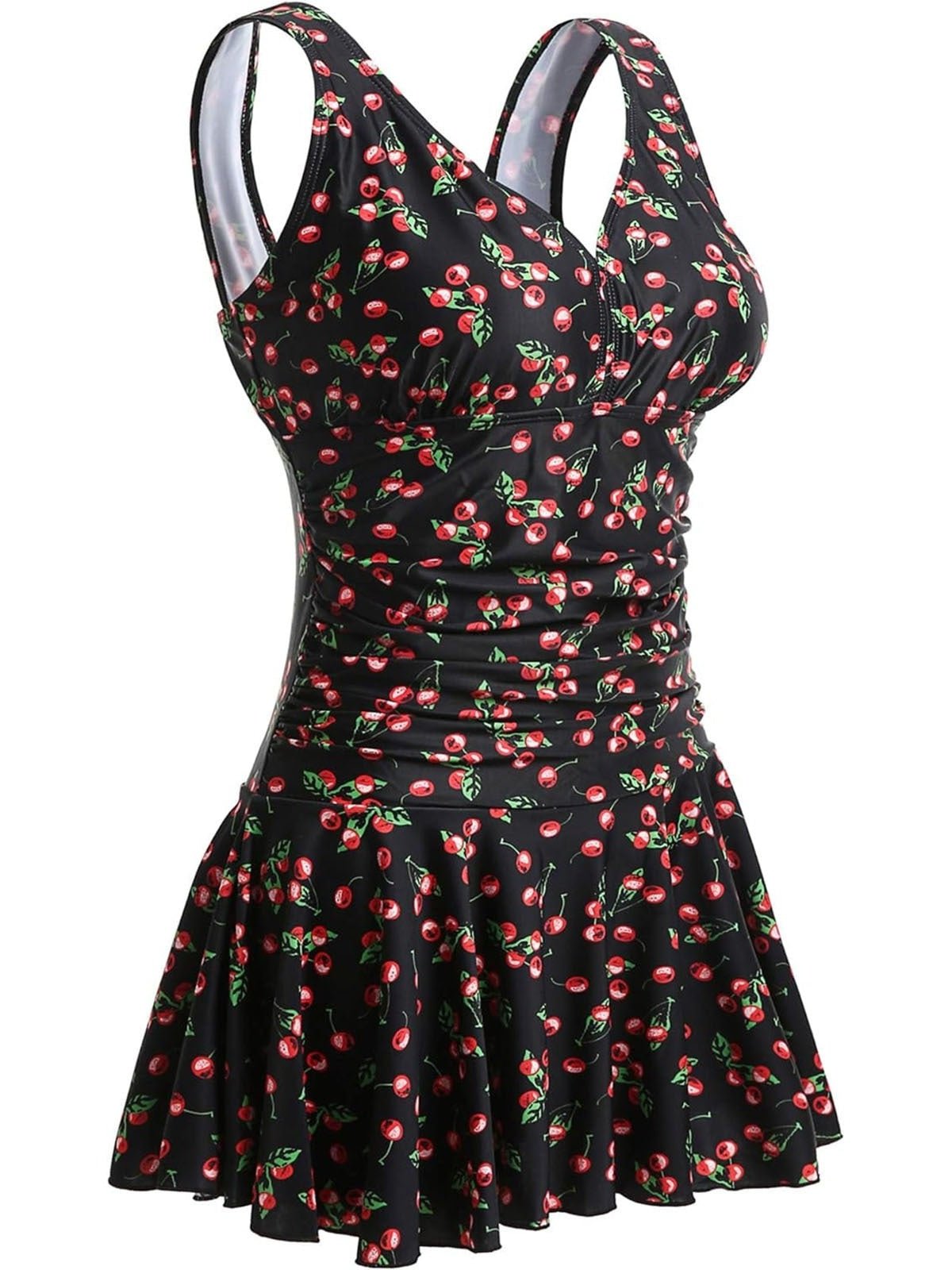 Swim Dress One-Piece – Skirted Swimsuit for Women