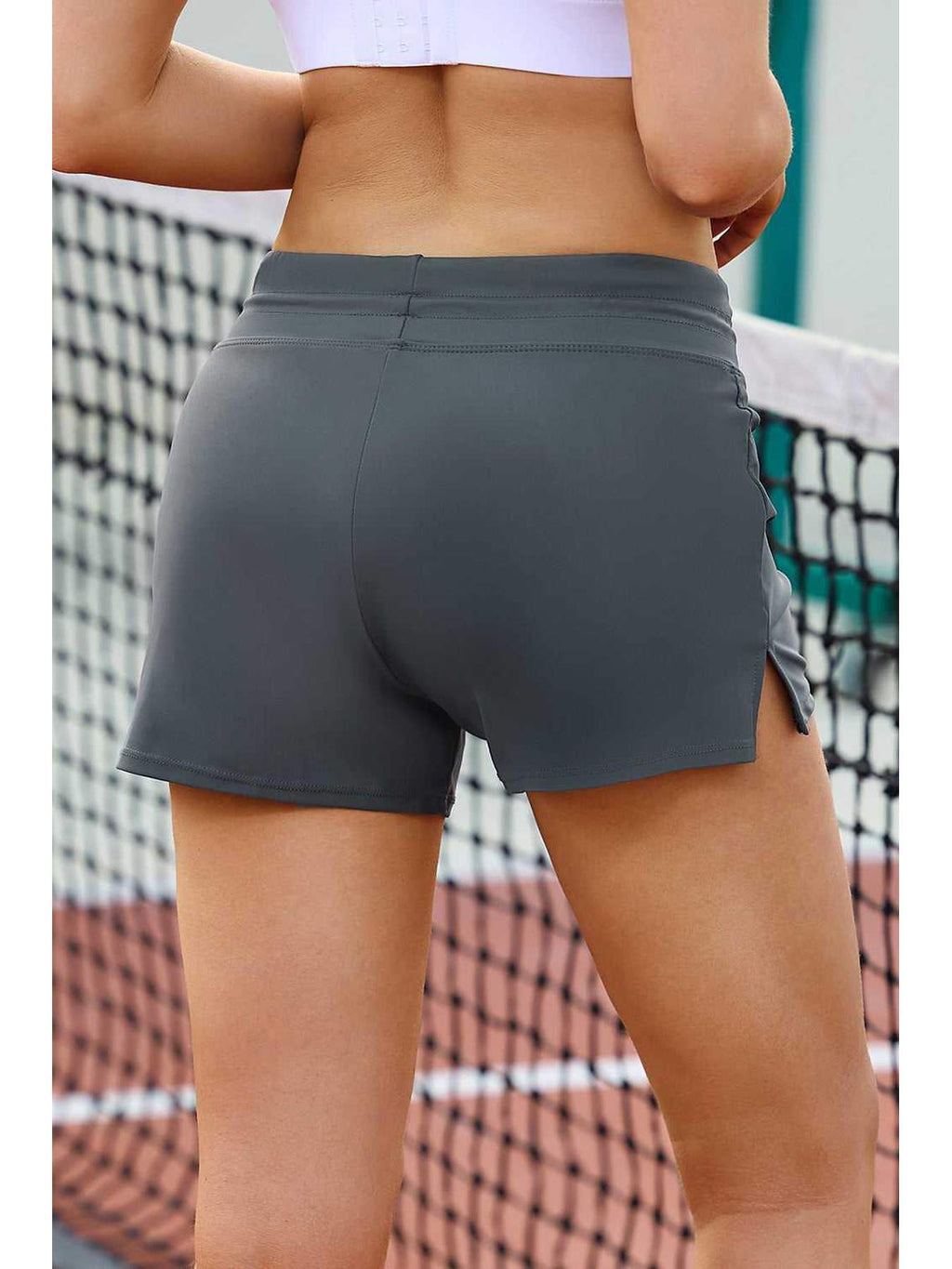 Full Size Drawstring Swim Shorts -- 