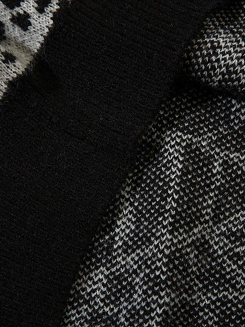 Men's Spider Web V-Neck Sweater Vest