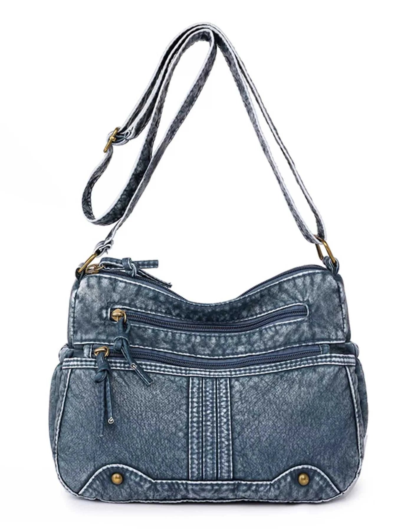 Multi-Pocket Crossbody Bag