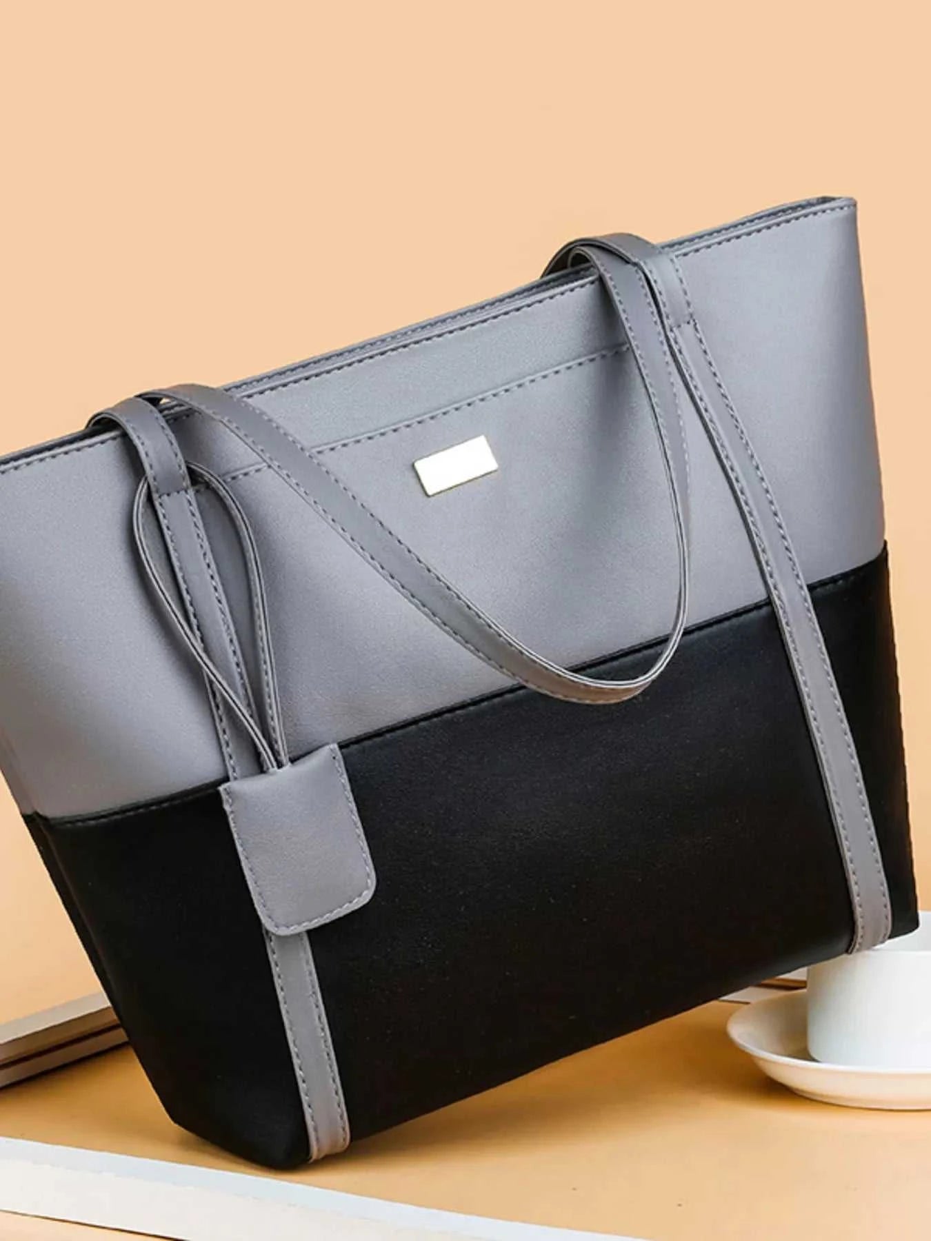 Two-Tone Tote Bag