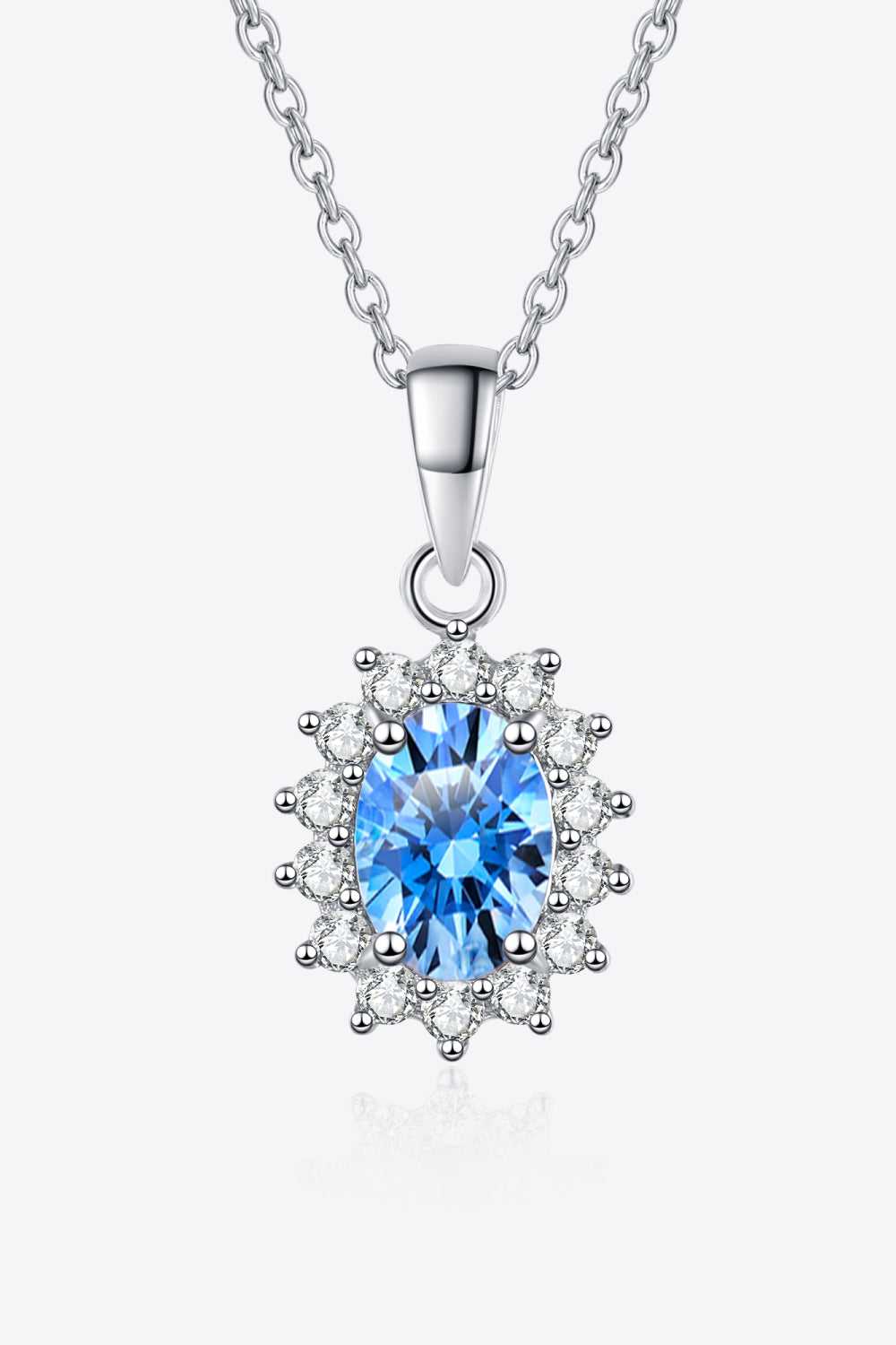 1 Carat Moissanite 925 Sterling Silver Necklace - product_type from hopeford-streams.myshopify.com