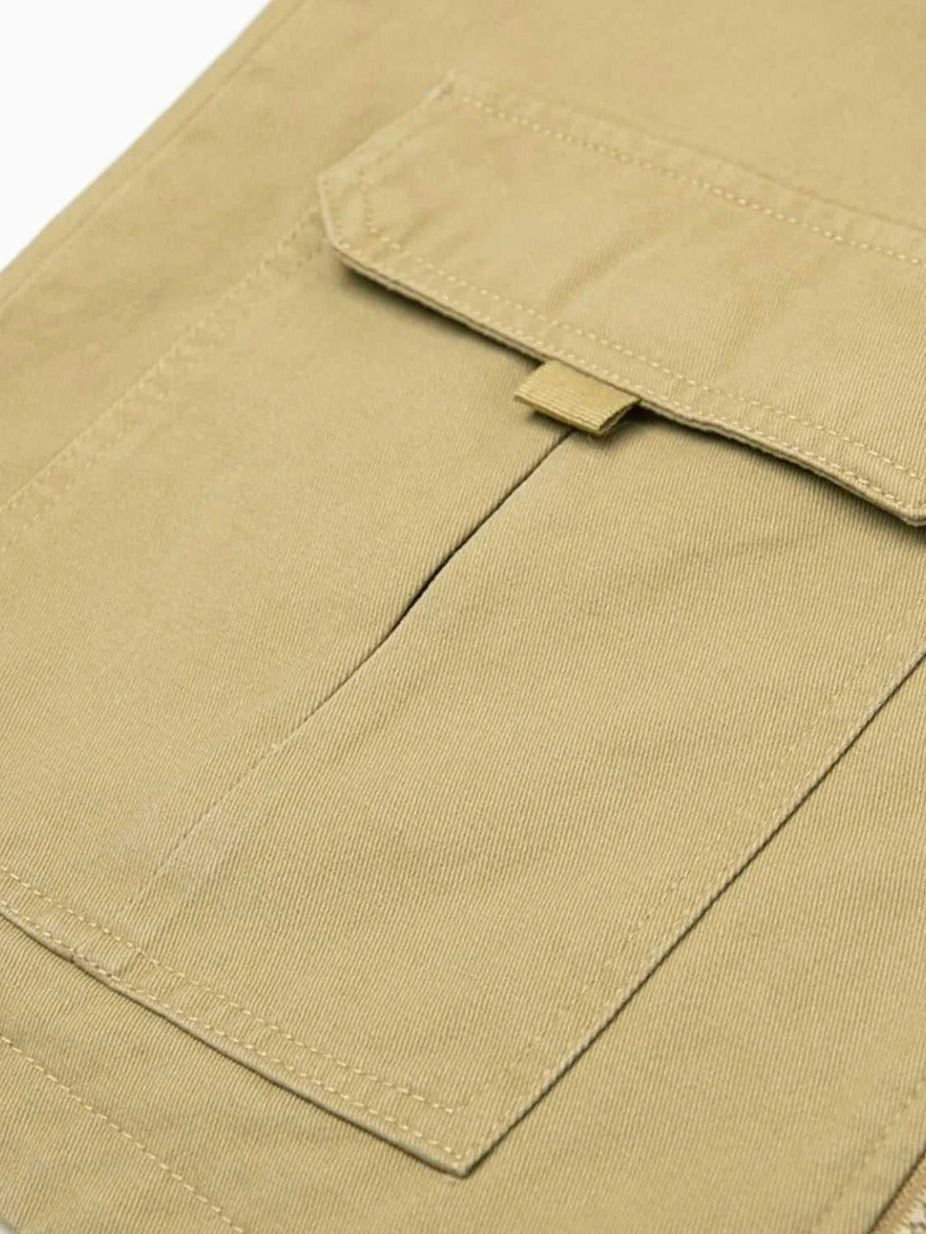 Men's Plus Size Zip Up V-Neck Vest