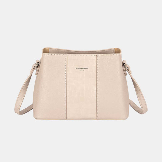 David Jones PU Leather Crossbody Bag