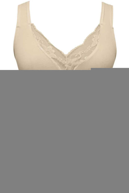 Full Size Lace Detail V-Neck Tank Plus Size