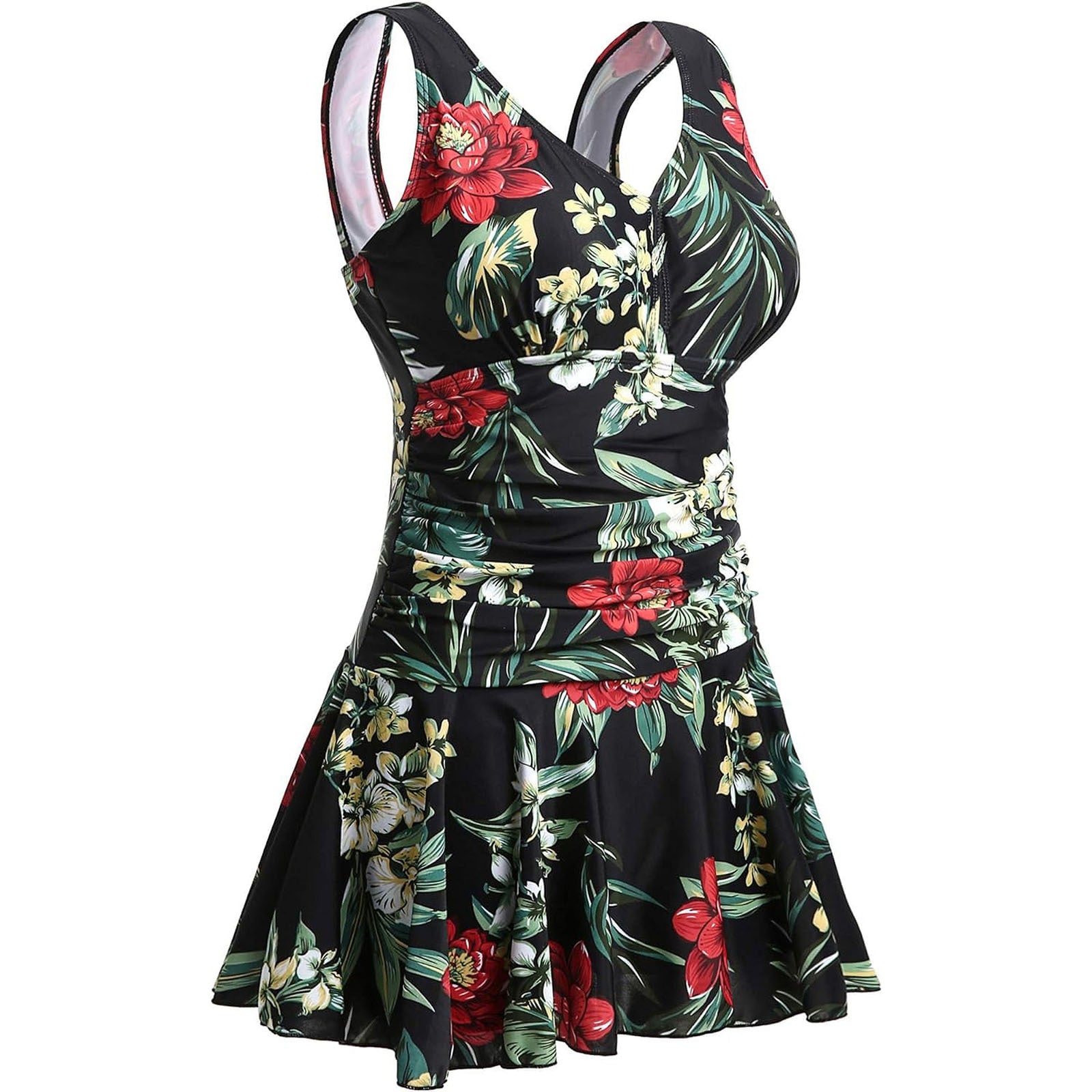 Swim Dress One-Piece – Skirted Swimsuit for Women