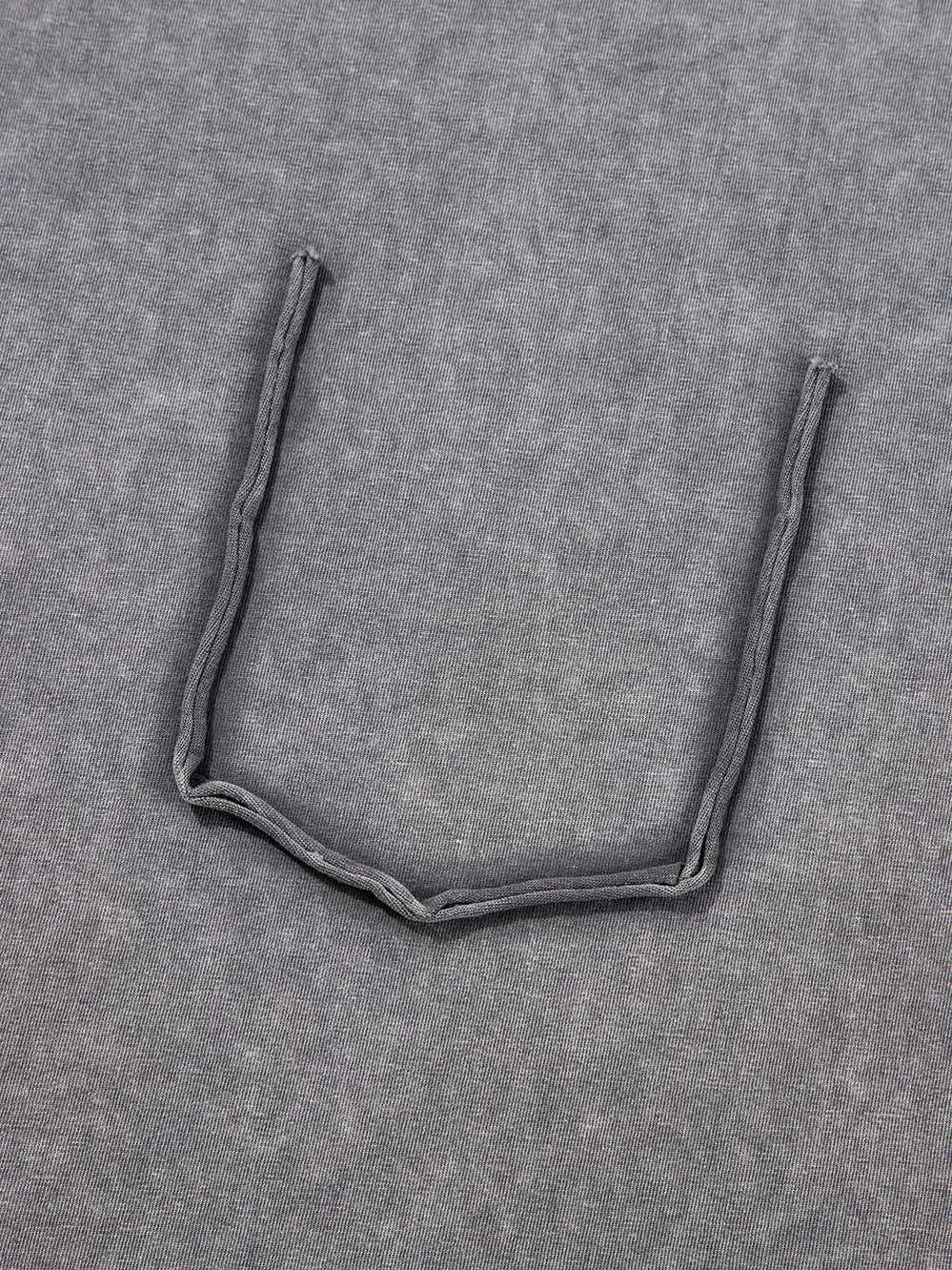 Mineral Wash Half Sleeve Vintage T Shirt -- 