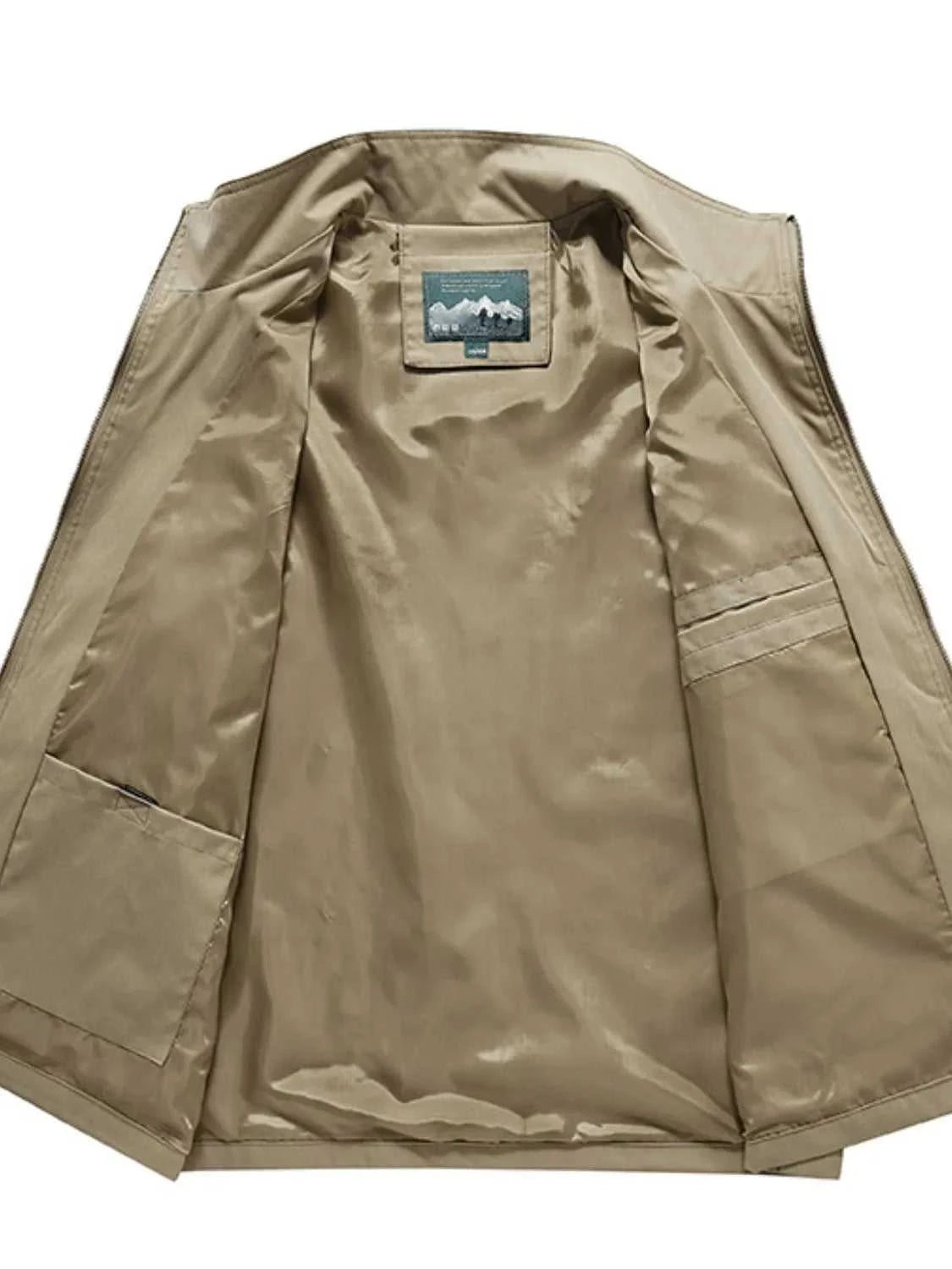 Men's Plus Size Zip Up Vest