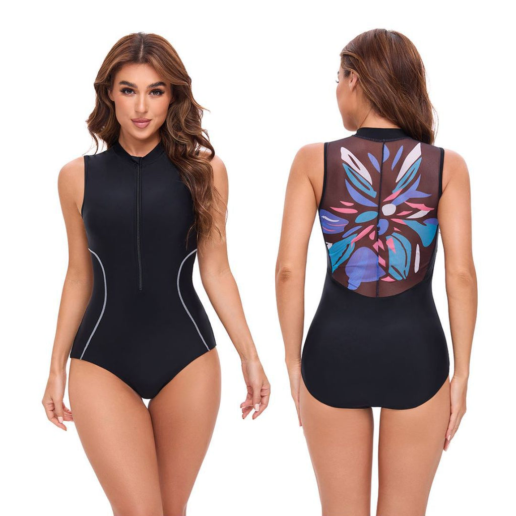 Sexy Slim Fit Bodysuit Swimwear for Women