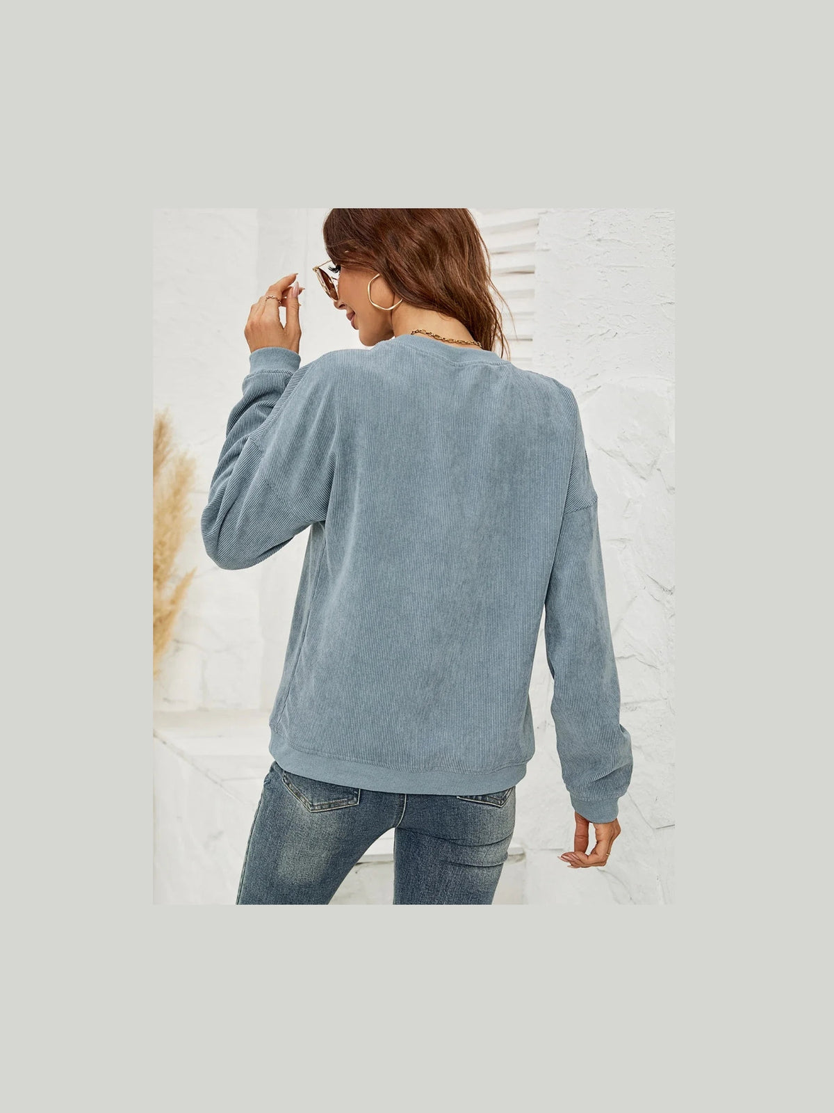 DON'T STOP BELIEVING Graphic Sweatshirt -- 