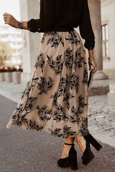 Embroidered High Waist Maxi Skirt - Maxi Dress from hopeford-streams.myshopify.com