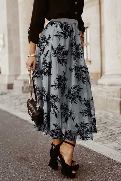 Embroidered High Waist Maxi Skirt - Maxi Dress from hopeford-streams.myshopify.com