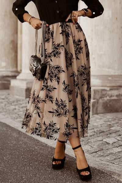 Embroidered High Waist Maxi Skirt - Maxi Dress from hopeford-streams.myshopify.com