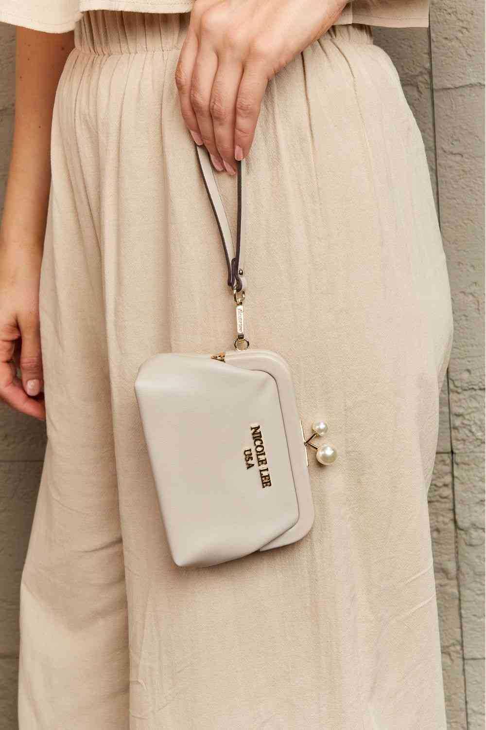Nicole Lee USA High Quality Elise Pearl Coin Purse