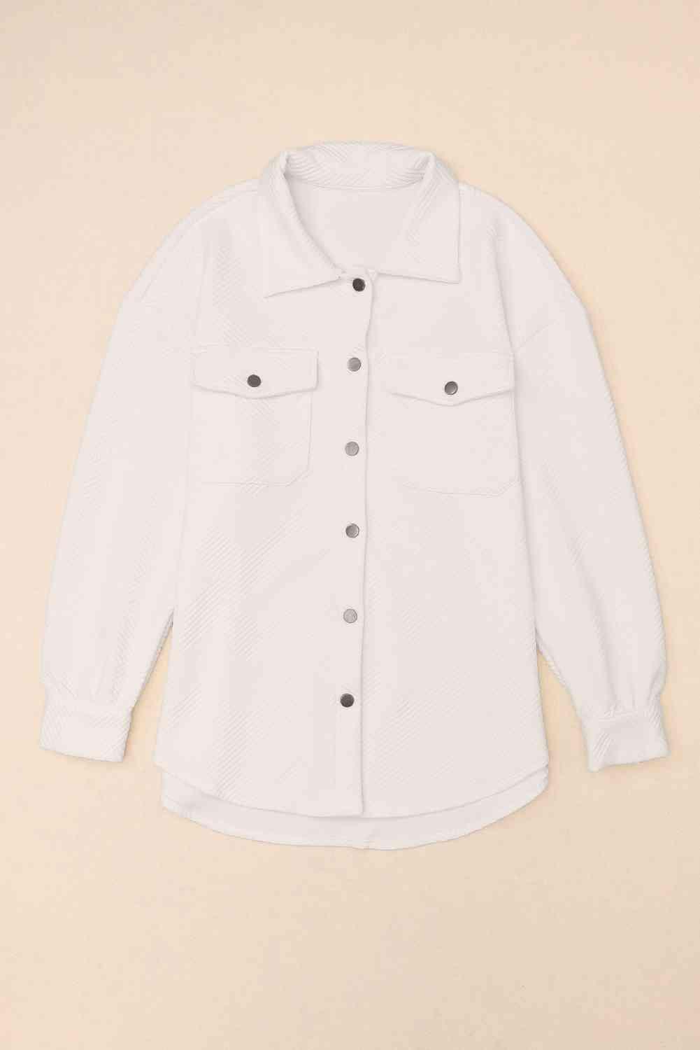 Trendy and Stylish Snap Down Collared Jacket