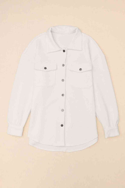 Trendy and Stylish Snap Down Collared Jacket