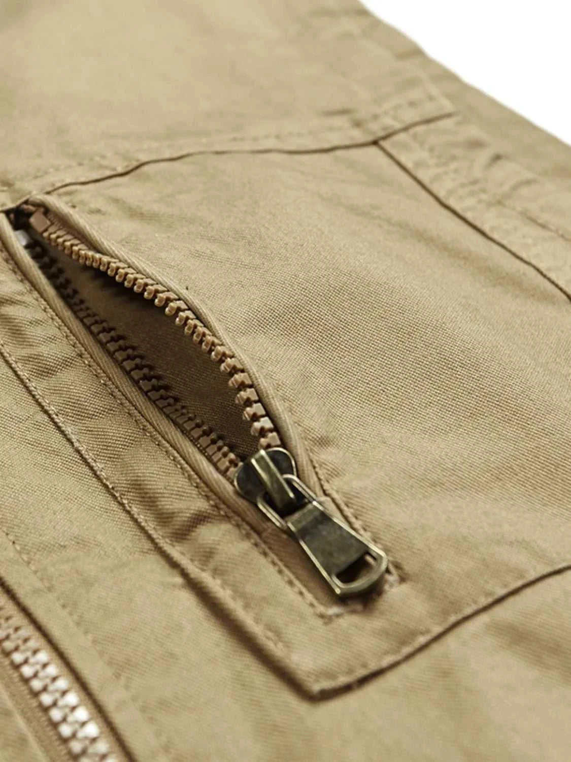 Men's Plus Size Zip Up Vest