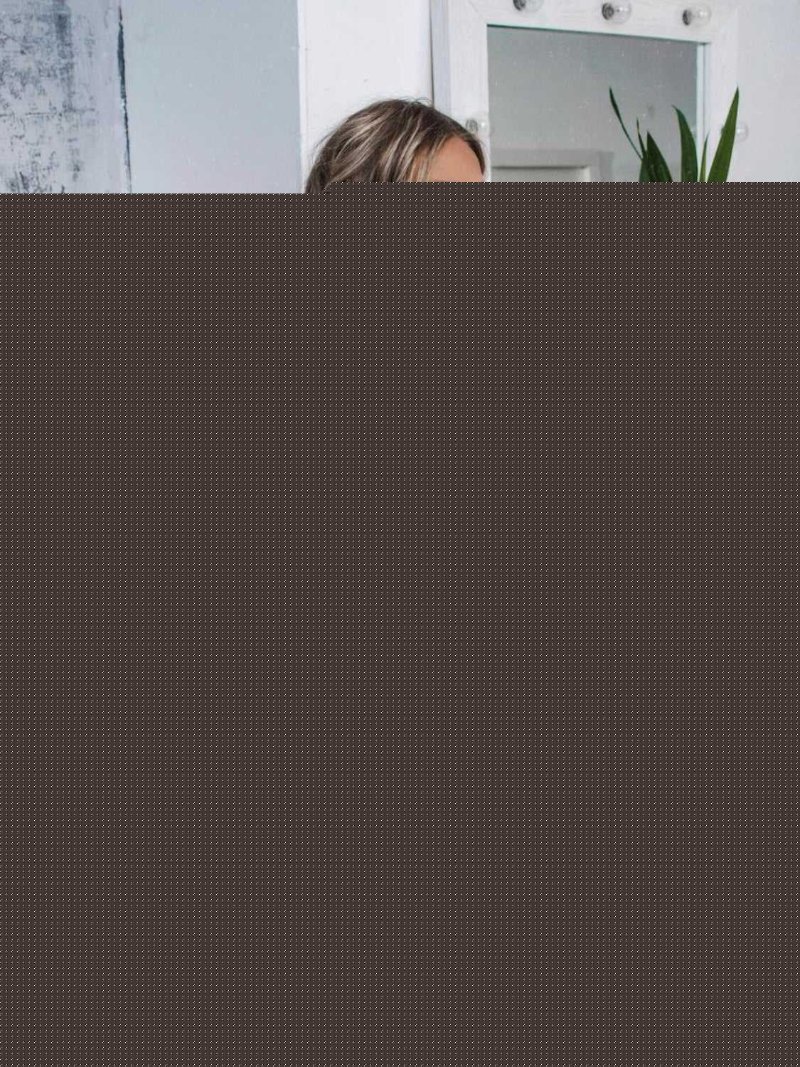 Ribbed Tie Waist One-Piece Swimsuit -- 