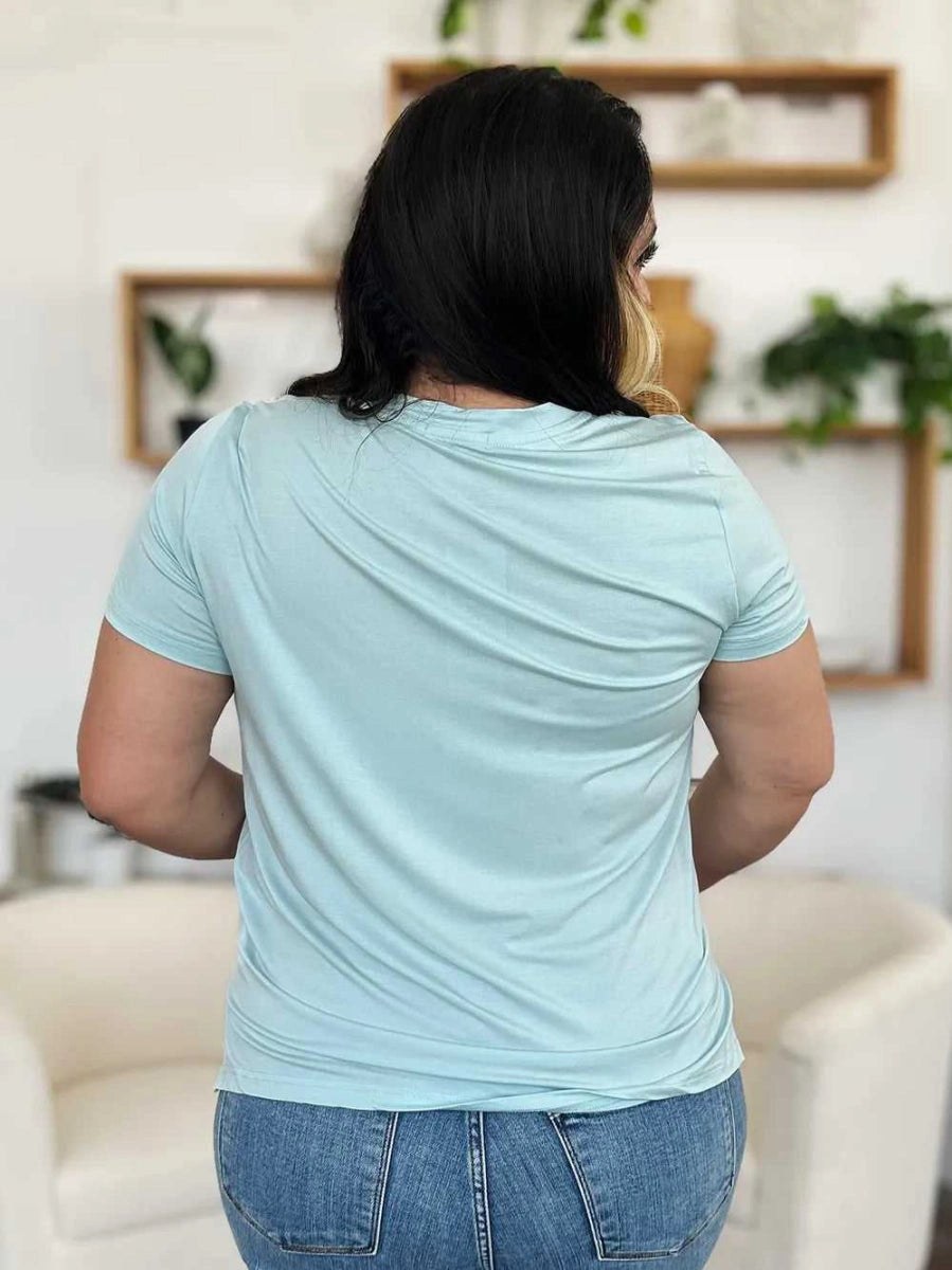 Basic Bae Bamboo Full Size Round Neck Short Sleeve T-Shirt - Hopeford Streams - product_type from hopeford-streams.myshopify.com