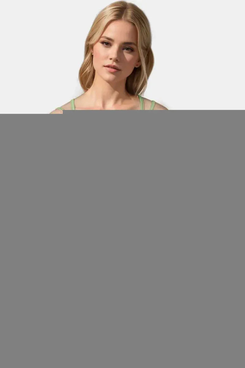 Basic Bae Bamboo Scoop Neck Double Spaghetti Straps Cami -- 