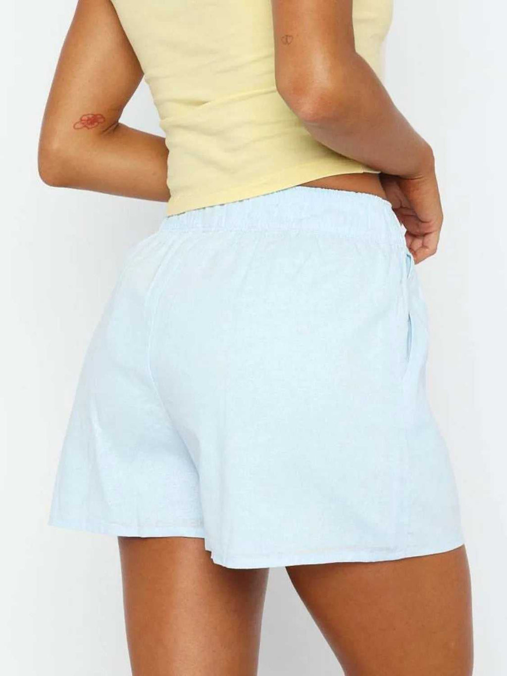 Elastic Waist Shorts