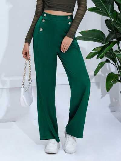 Wide Leg Pants -- 