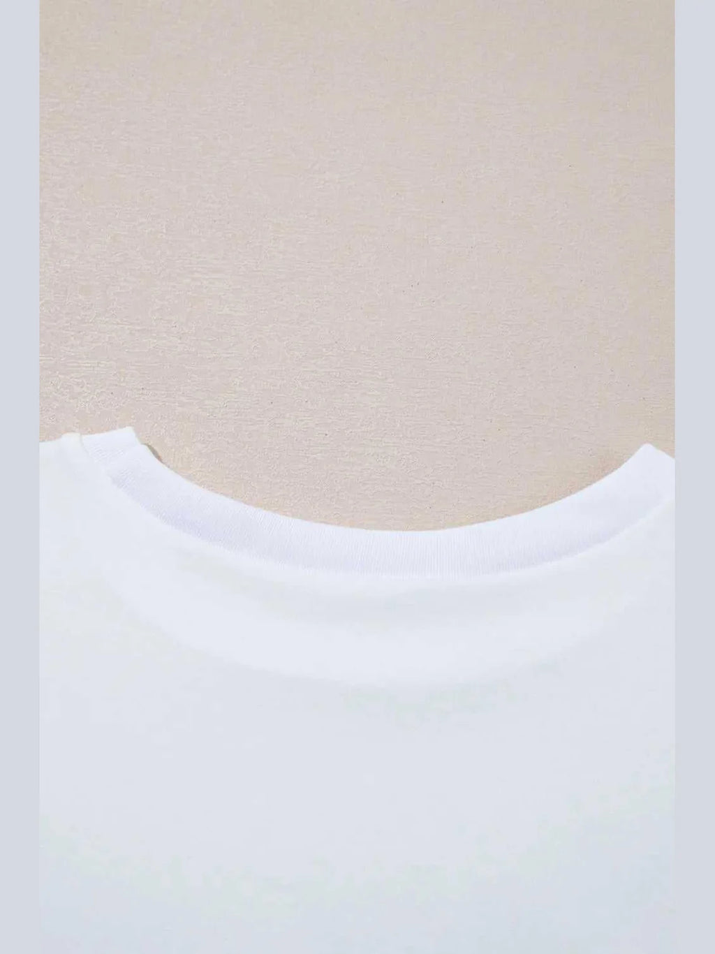 Loose Half Sleeve Hi Low Hem T Shirt -- 