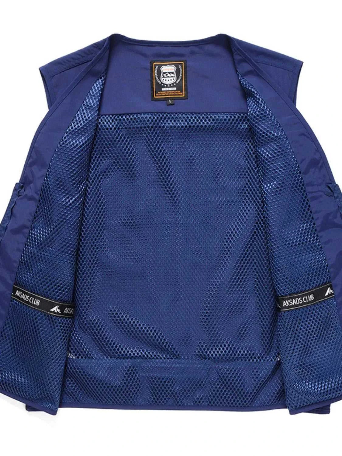 Men's Plus Size Zip Up Vest