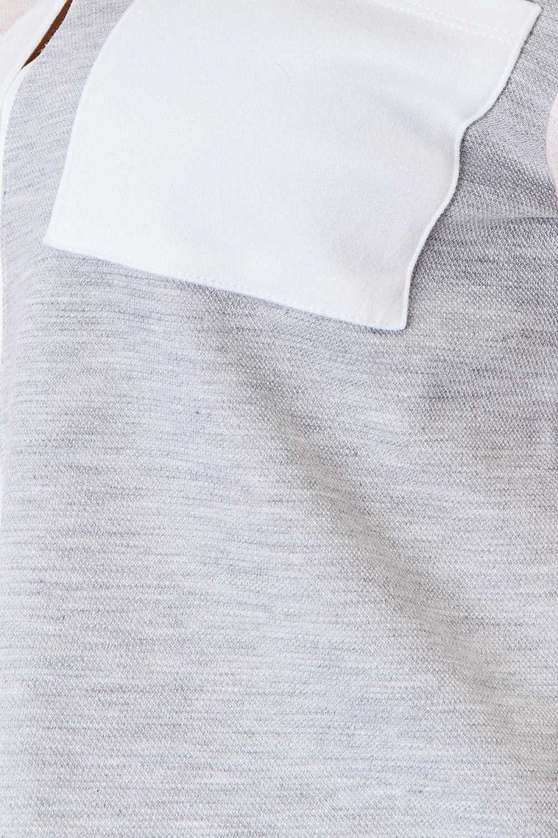 Double Take Color Block Curved Hem Shirt - Hopeford Streams