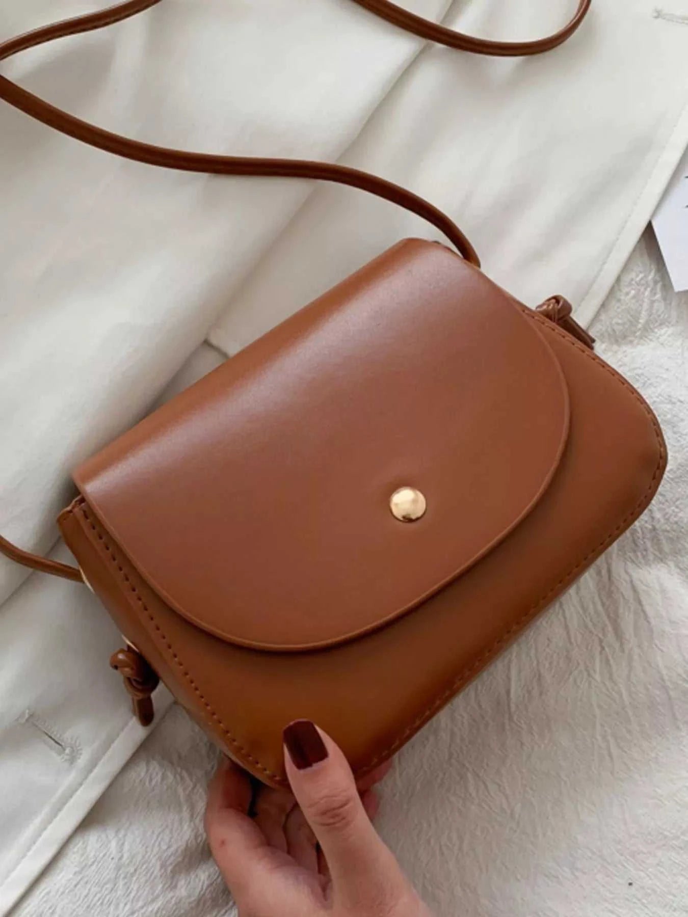 PU Leather Crossbody Bag