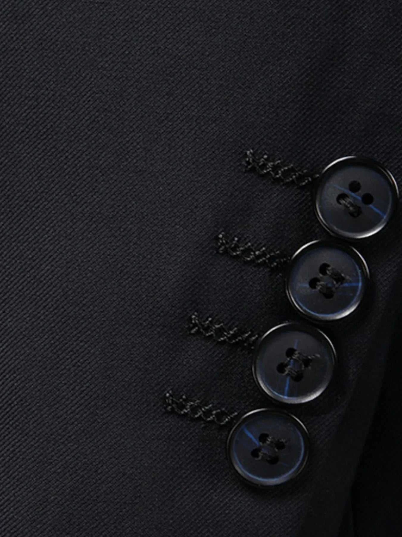 Men's Lapel Collar Long Sleeve Blazer and Pants Set