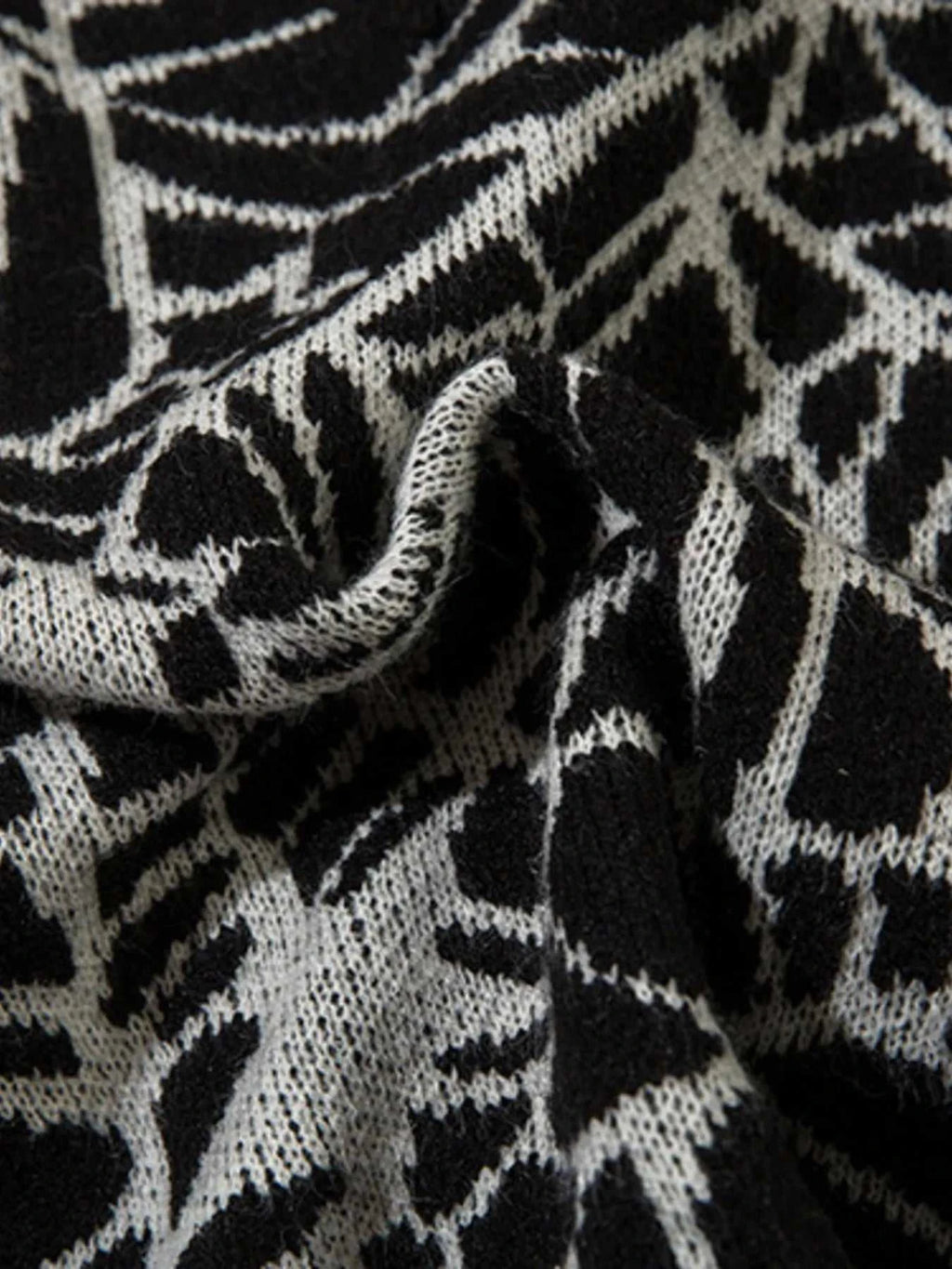 Men's Spider Web V-Neck Sweater Vest