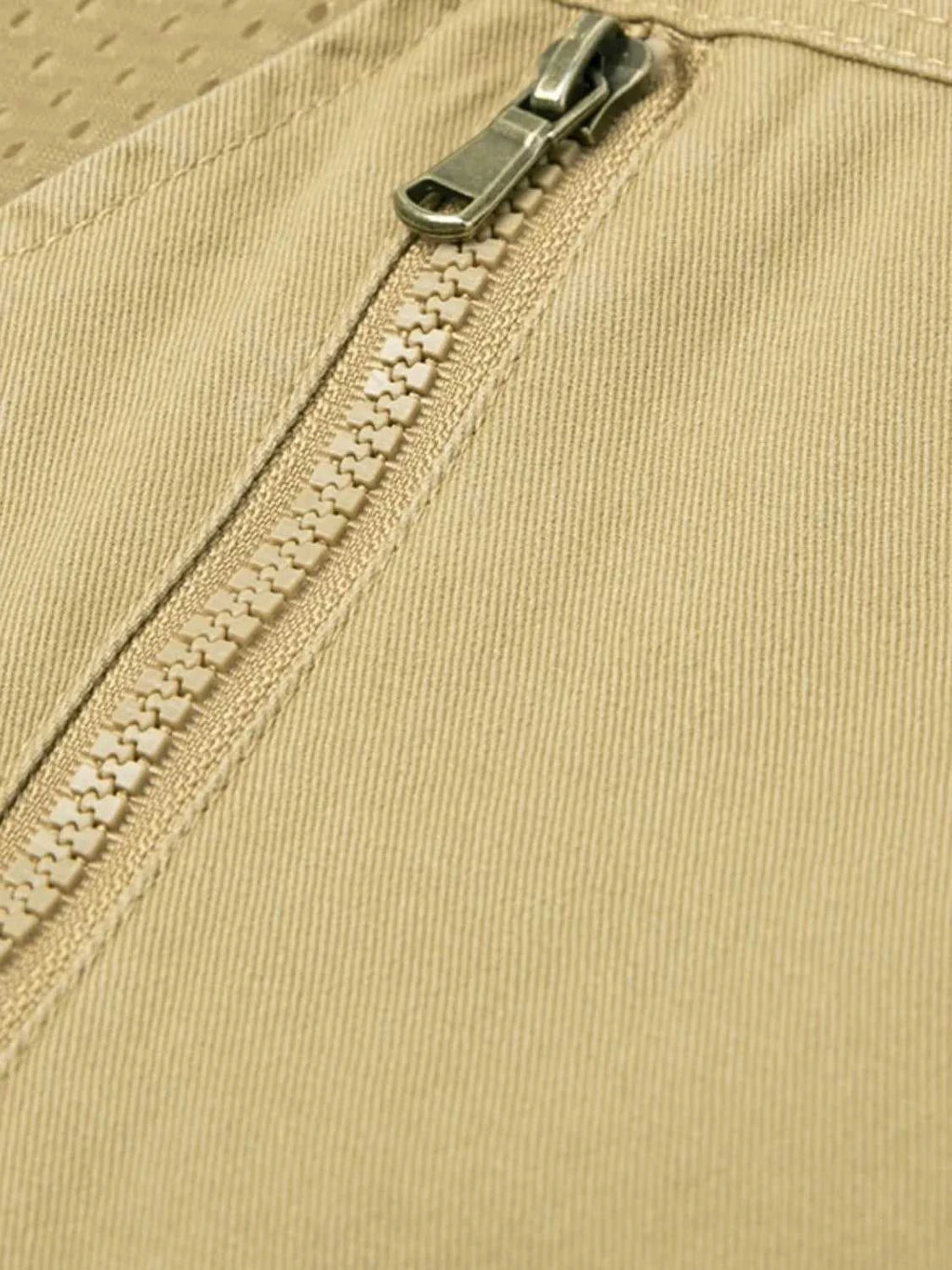 Men's Plus Size Zip Up V-Neck Vest