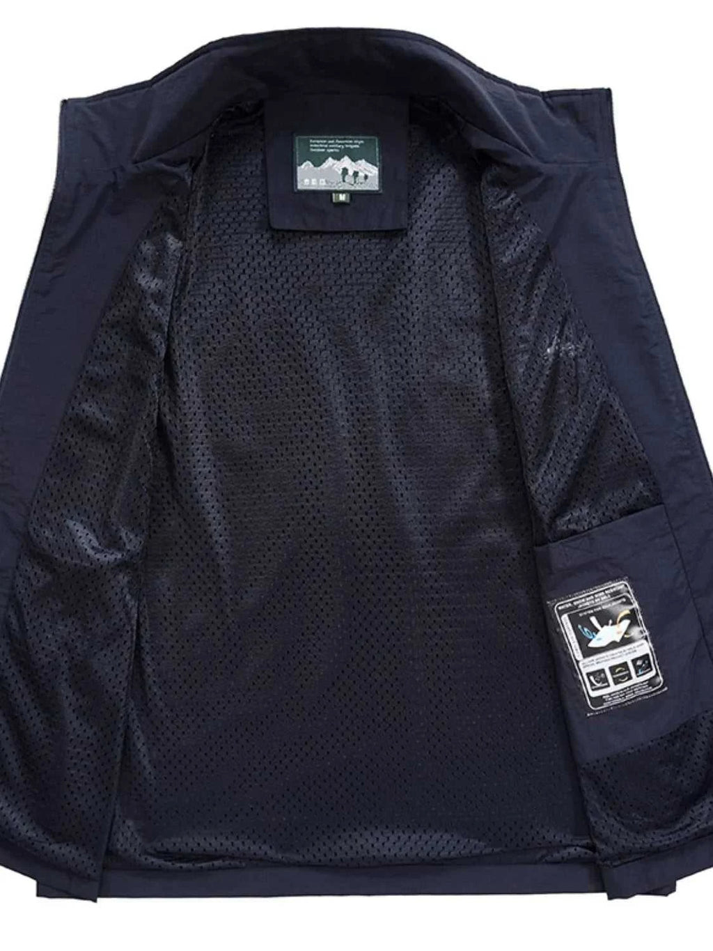 Men's Plus Size Zip Up Vest