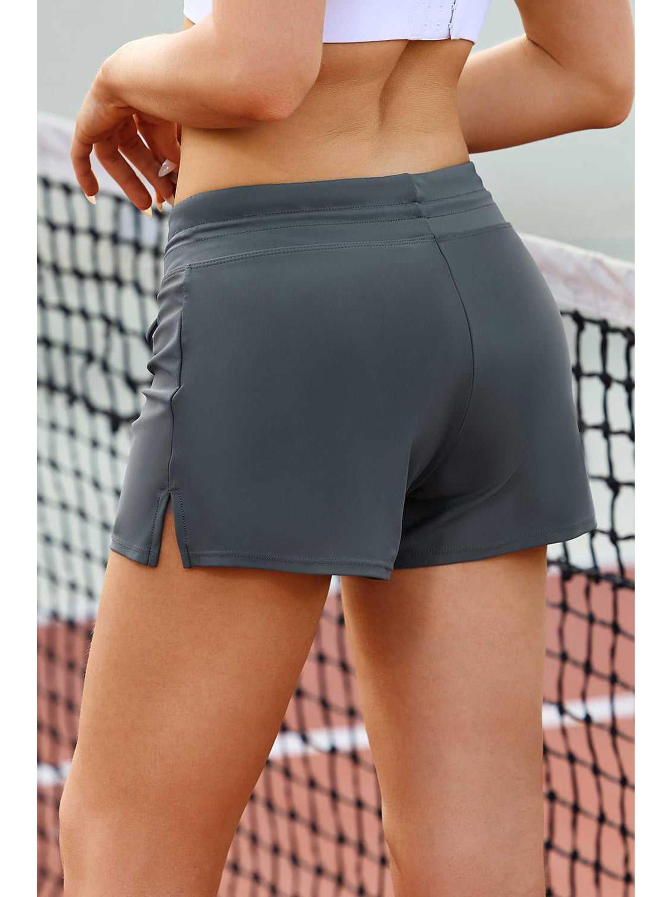 Full Size Drawstring Swim Shorts -- 