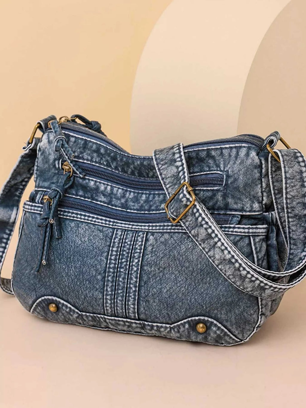 Multi-Pocket Crossbody Bag