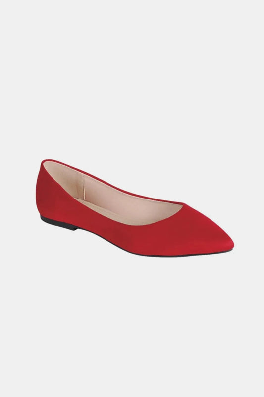 Forever Link Pointy Toe Slip On Flat Loafers - Hopeford Streams