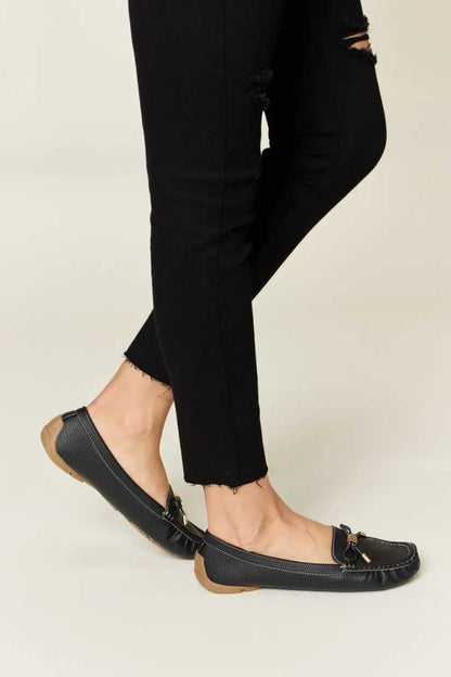 Forever Link Slip On Bow Flats Loafers - Hopeford Streams