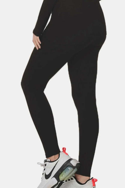 Zenana Full Size Turtleneck Top and Leggings Lounge Set - Hopeford Streams