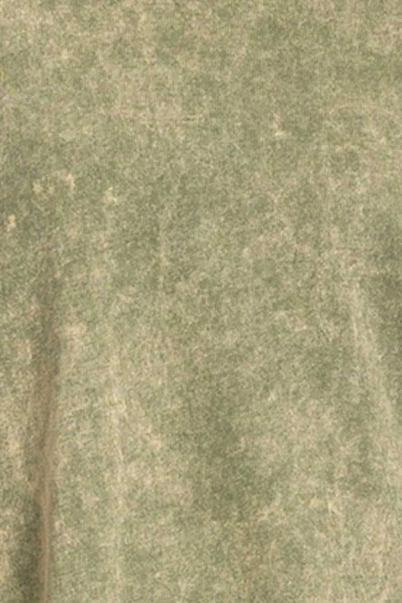 Zenana Heathered Round Neck Short Sleeve Top - Hopeford Streams